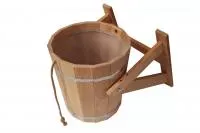 Обливное ведро с пластиковой вставкой, 20л, ОЛЬХА