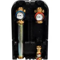 Насосная группа STOUT SDG-0001-002501 с прямым контуром 1 без насоса в теплоизоляции 35kW(DT10 гр Целс)