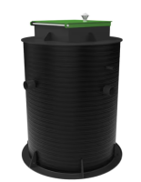 фото ВЕРТИКАЛЬНАЯ СТАНЦИЯ БИОЛ. ОЧИСТКИ KANN X - 4 L, 3-4 чел. ввод 120см, самотечный / принудительный