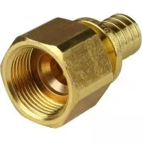 STOUT Переходник  SFA-0002-002034 с внутренней резьбой 20xG 3/4 для труб из сшитого полиэтилена аксиальный