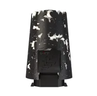 Дровяная банная печь Grill'D Dubravo Mini Short (дверца без стекла)