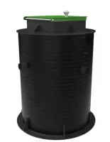 ВЕРТИКАЛЬНАЯ СТАНЦИЯ БИОЛ. ОЧИСТКИ KANN X - 4 M, 3-4 чел. ввод 90см, самотечный / принудительный