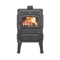 Печь-камин Везувий LV-12S "Антрацит"
