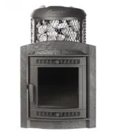 БАННАЯ ПЕЧЬ PROMETALL АТМОСФЕРА L КОМБИНИРОВАННАЯ СЕТКА-ЛАМЕЛЬ "ВЕРДЕ ГВАТЕМАЛА" НАБОРНЫЙ